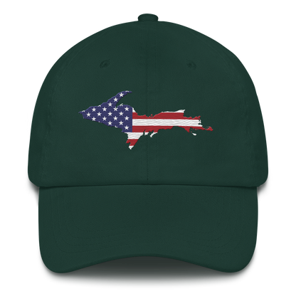 Michigan Upper Peninsula Dad Hat (Patriot Edition)