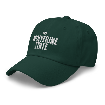 'The Wolverine State' Dad Hat (Vicious Mustelid Font)