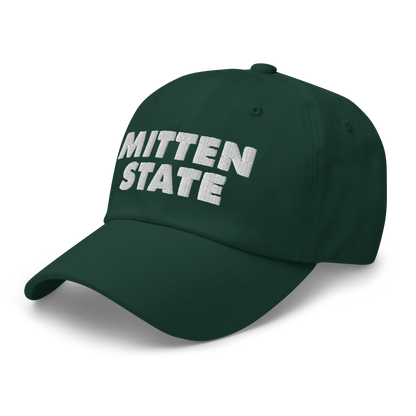 Michigan 'Mitten State' Dad Hat (Geometric Sans Font)