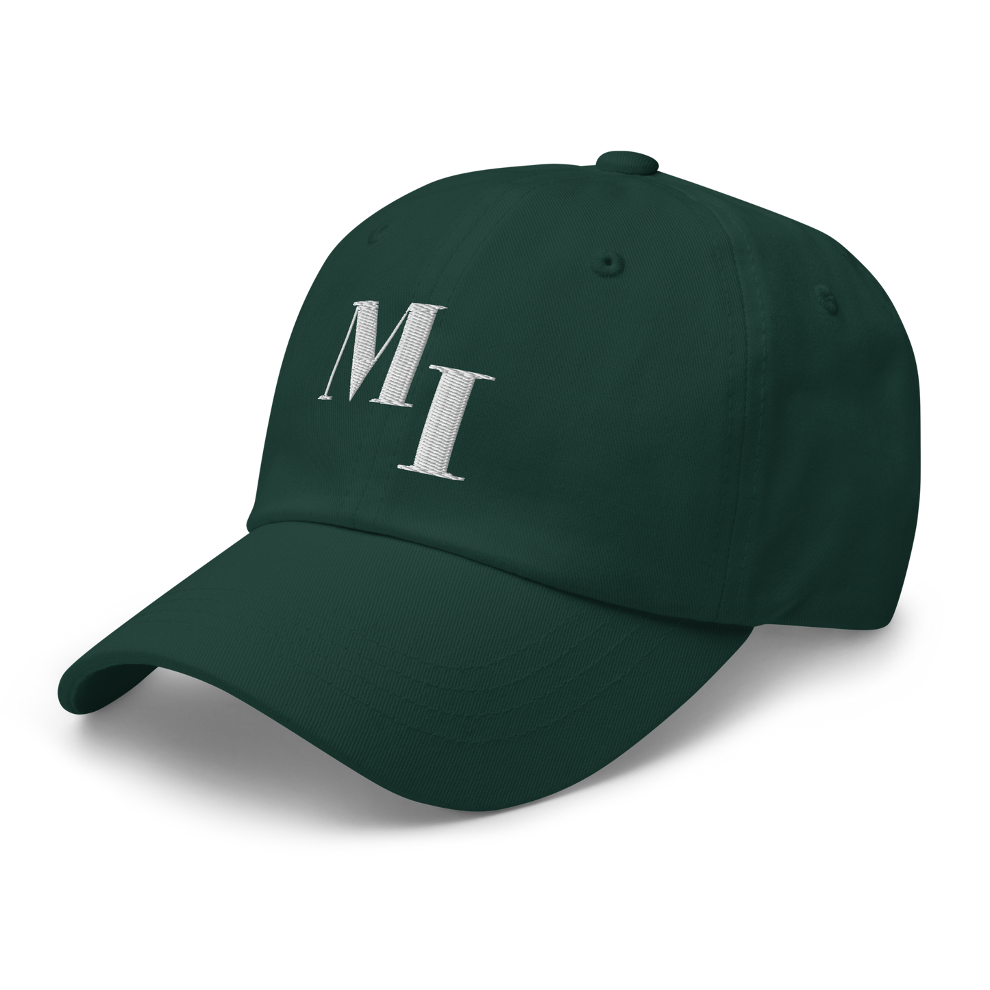 Michigan 'MI' Dad Hat (Didone Logotype)