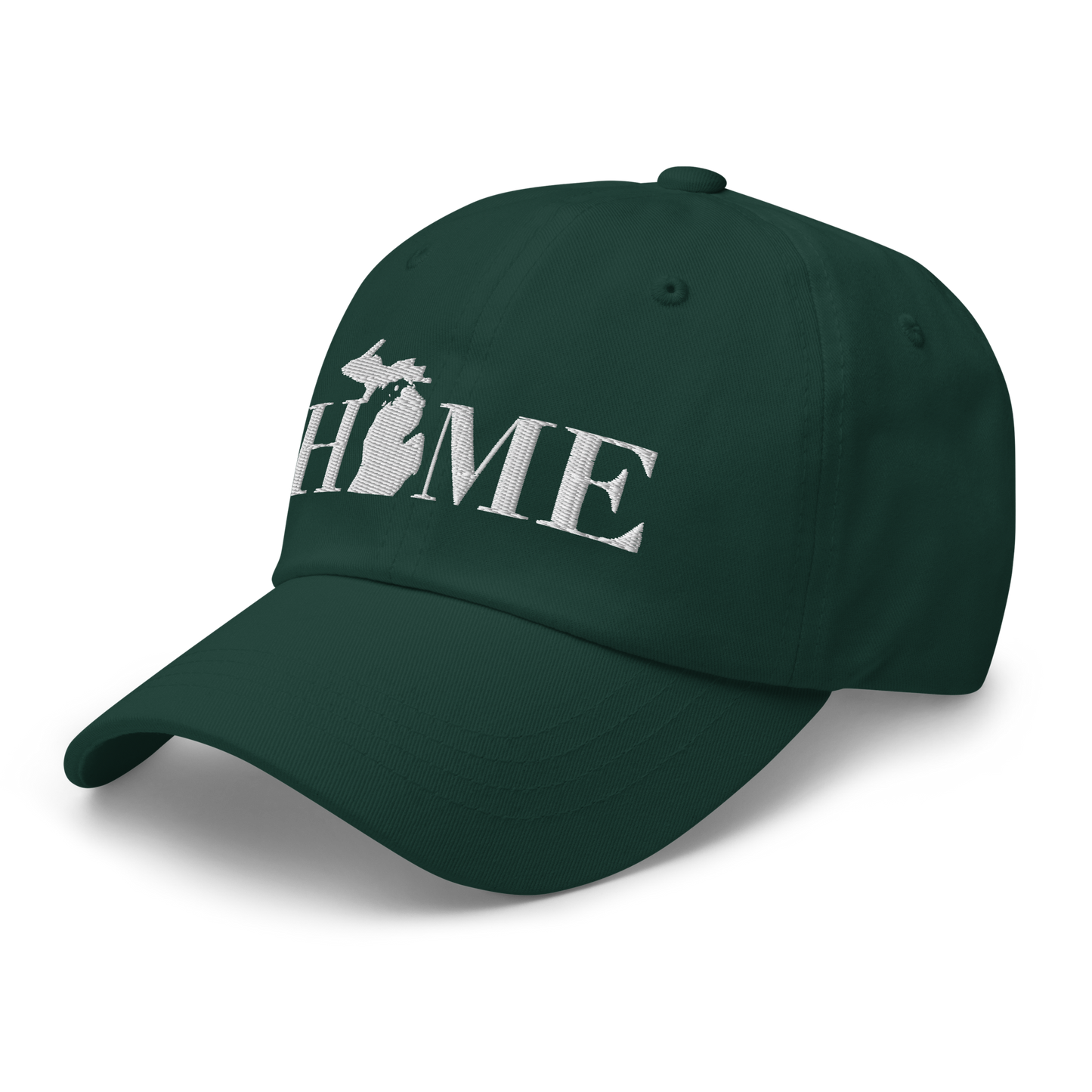 Michigan 'Home' Dad Hat (Didone Font)