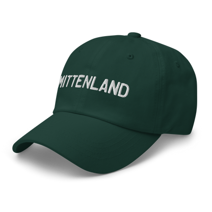 Michigan 'Mittenland' Dad Hat (Licence Plate Font)