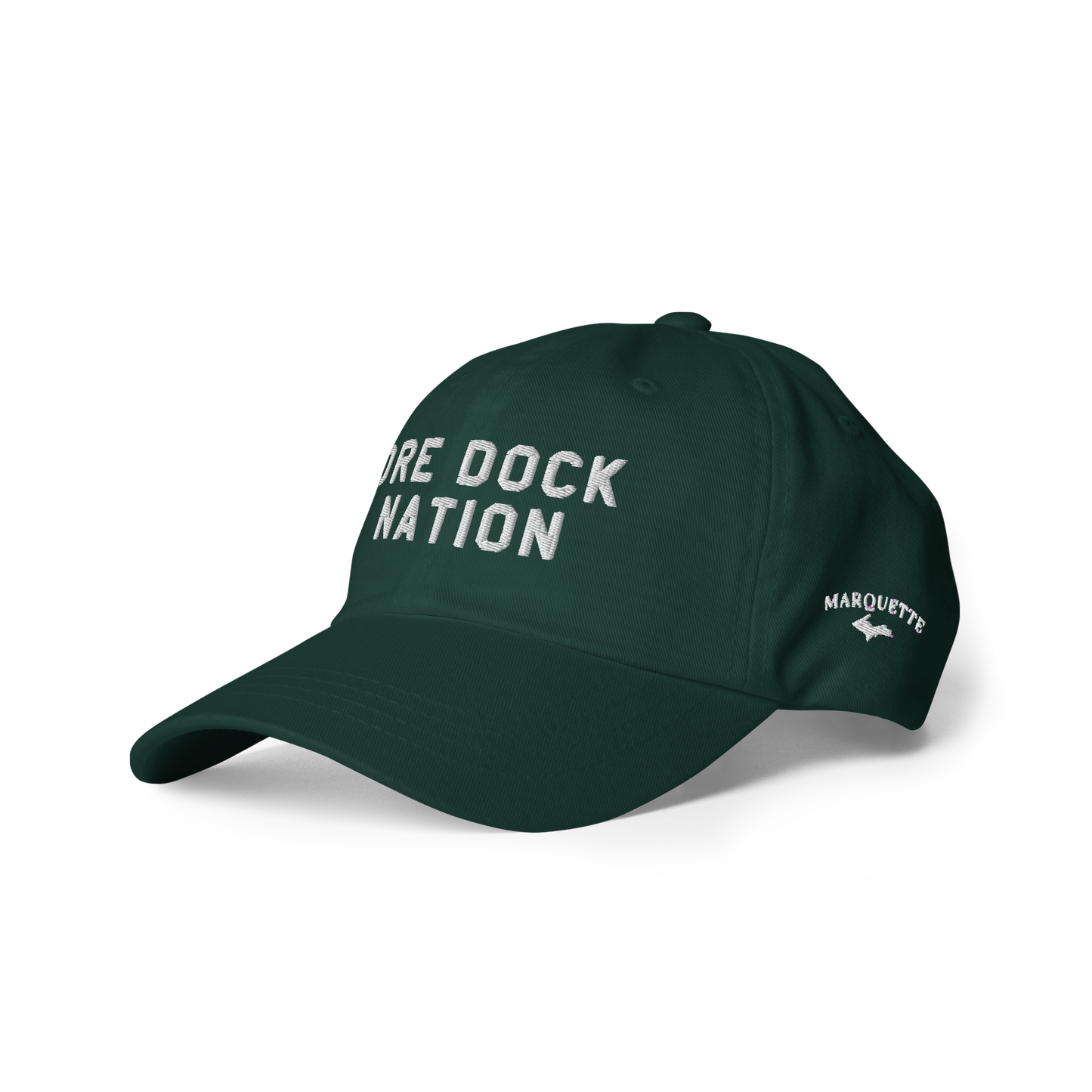 'Ore Dock Nation' Dad Hat (w/ 'Marquette' & UP Outline)