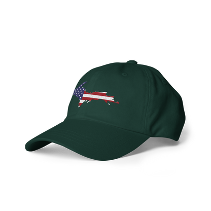 Michigan Upper Peninsula Dad Hat (Patriot Edition)