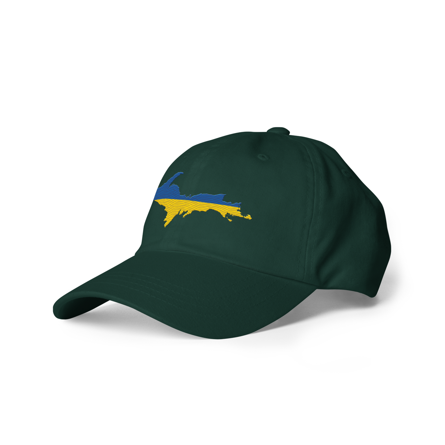 Michigan Upper Peninsula Dad Hat (Ukraine Edition)