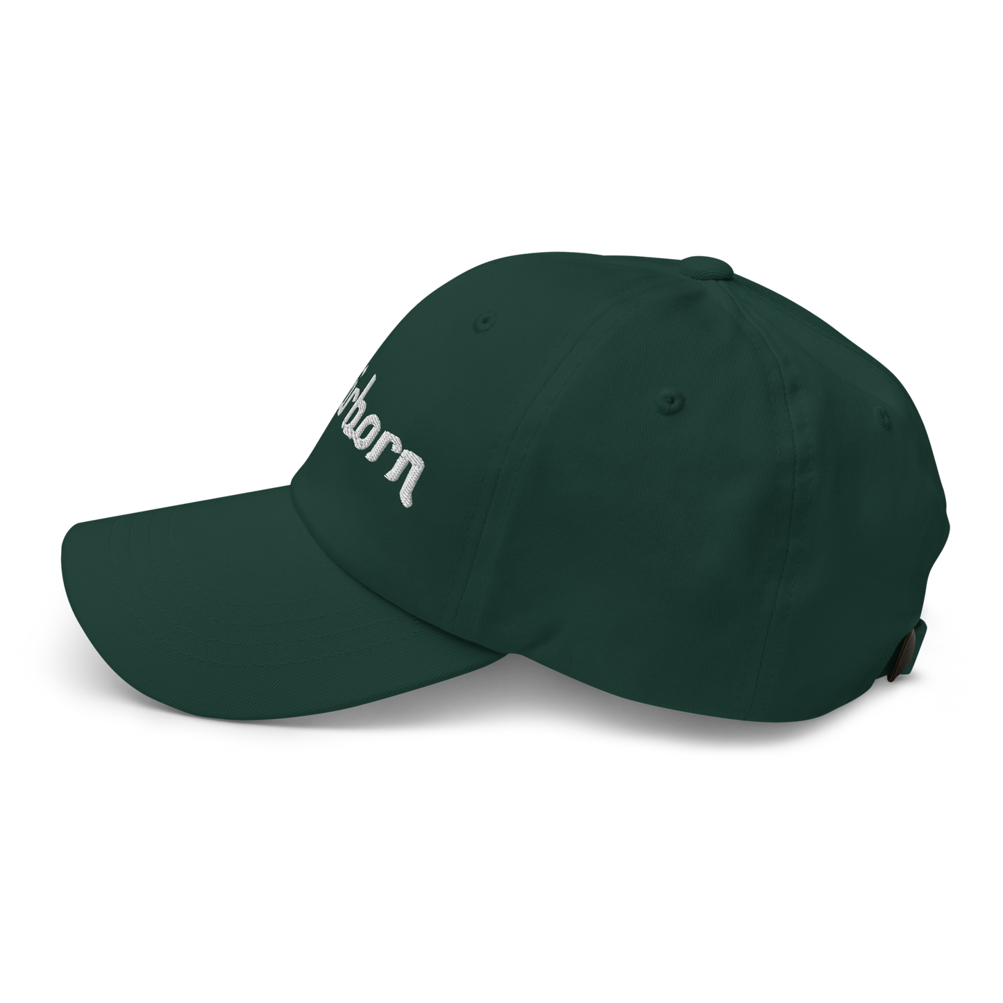 'Dearborn' Dad Hat | Green/White Embroidery