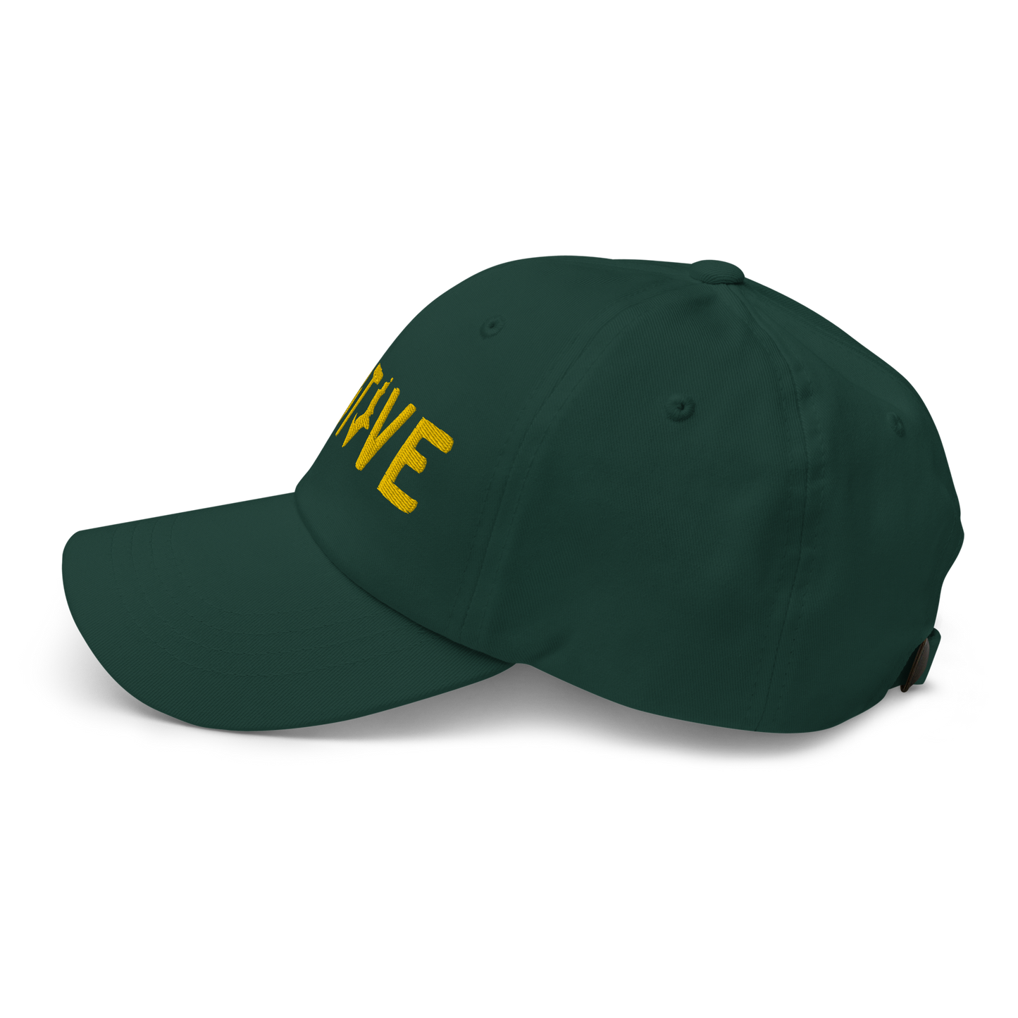 Michigan 'Native' Dad Hat (Licence Plate Font) | Gold Embroidery