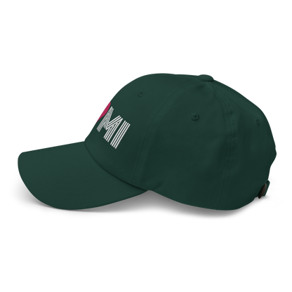 Michigan 'I ❤️ MI' Dad Hat (Metalpress Font)