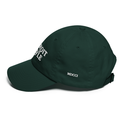 'Detroit Style' Dad Hat (w 'MDCCI' Side Design)