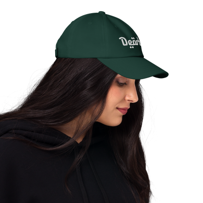 'Dearborn' Dad Hat | Green/White Embroidery