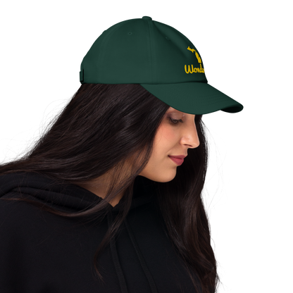 Michigan 'Wonderland' Dad Hat (Script Font) | Gold Embroidery