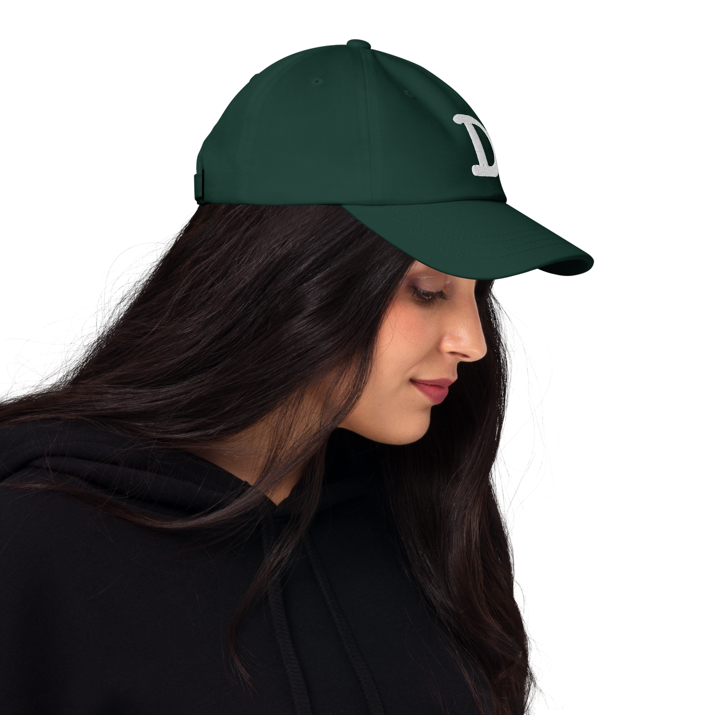 Detroit 'Old French D' Dad Hat (w/ Side Design)