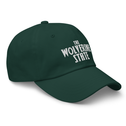 'The Wolverine State' Dad Hat (Vicious Mustelid Font)