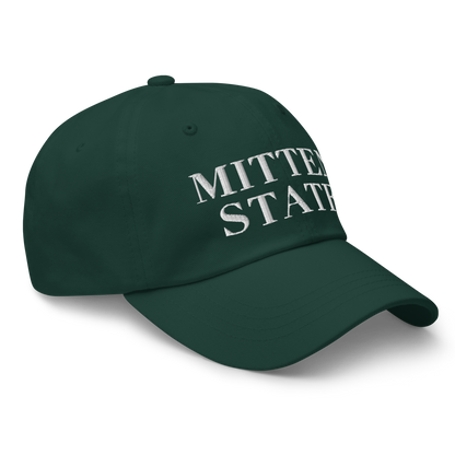 Michigan 'Mitten State' Dad Hat (Didone Font)