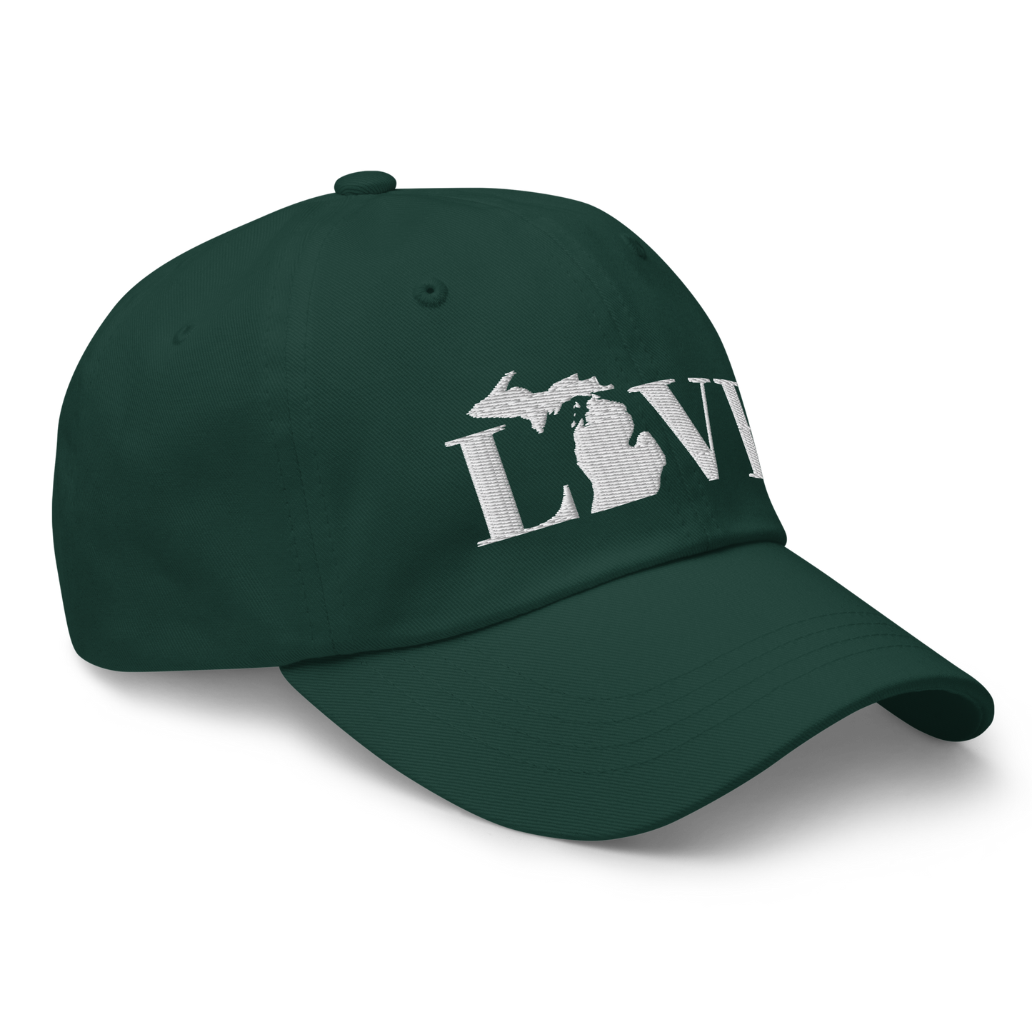 Michigan 'Love' Dad Hat (Didone Font)