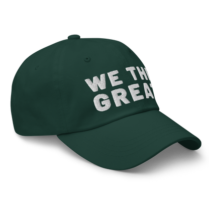 'We The Great' Dad Hat (w/ Great Lakes Side Design)