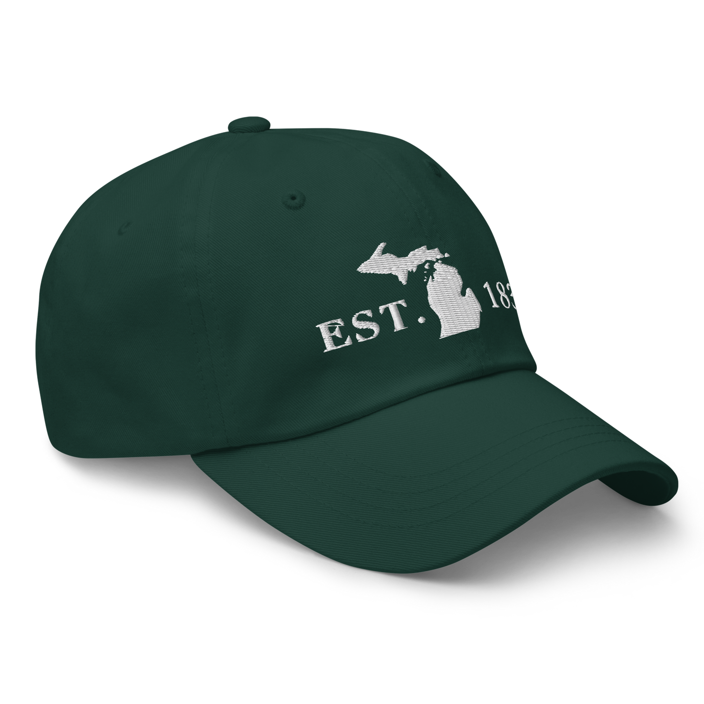 Michigan 'EST 1837' Dad Hat (Didone Font)