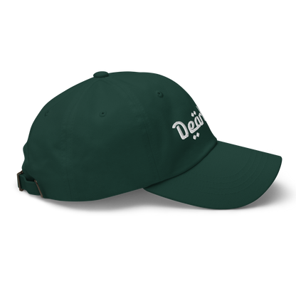 'Dearborn' Dad Hat | Green/White Embroidery