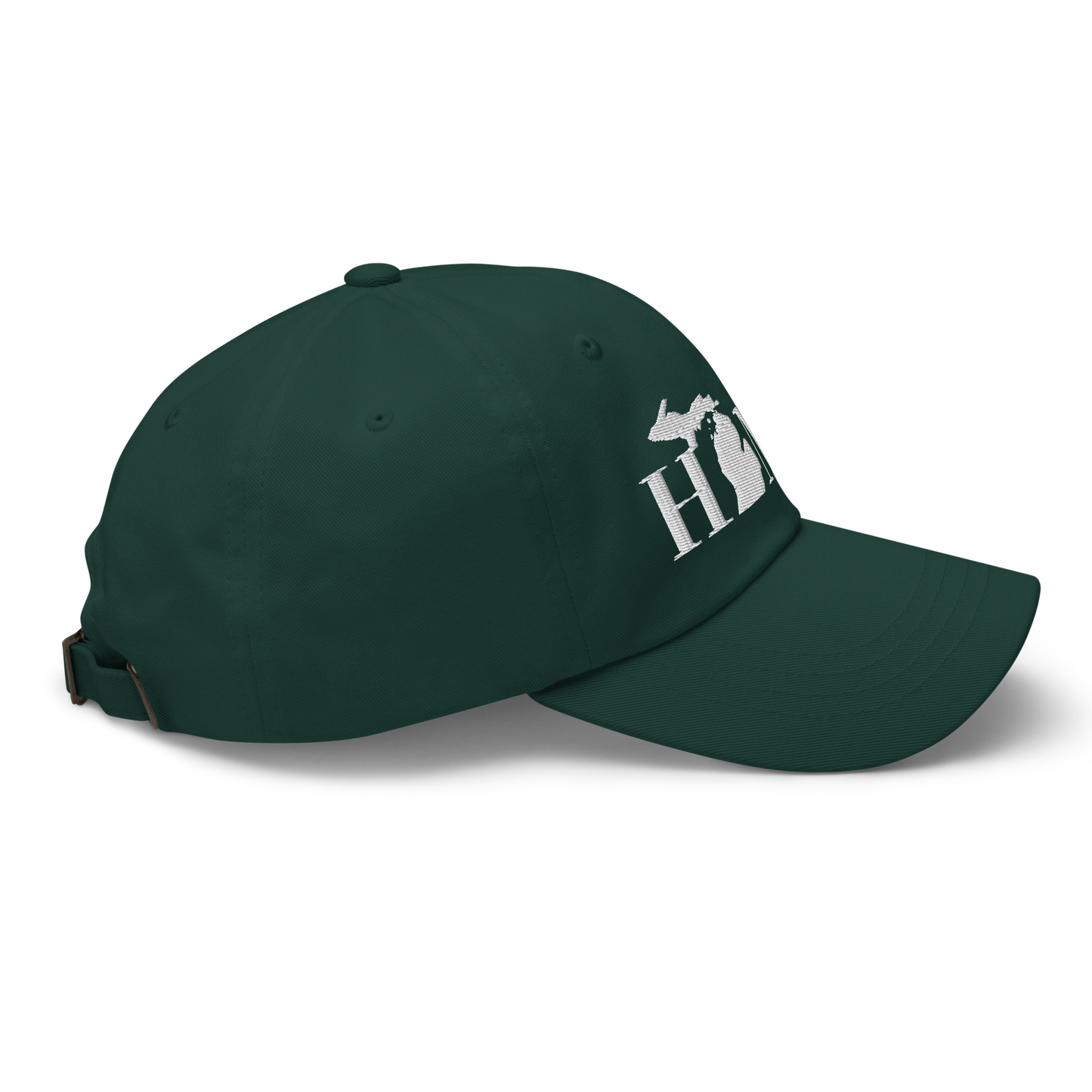 Michigan 'Home' Dad Hat (Didone Font)