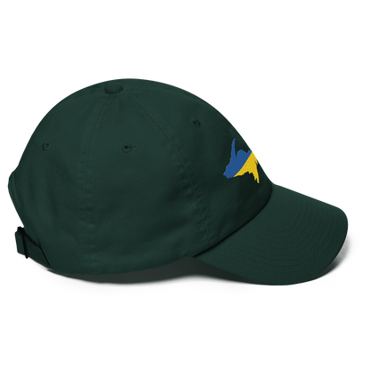 Michigan Upper Peninsula Dad Hat (Ukraine Edition)