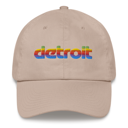 'Detroit' Dad Hat (1980s Pomaceous Computer Parody)