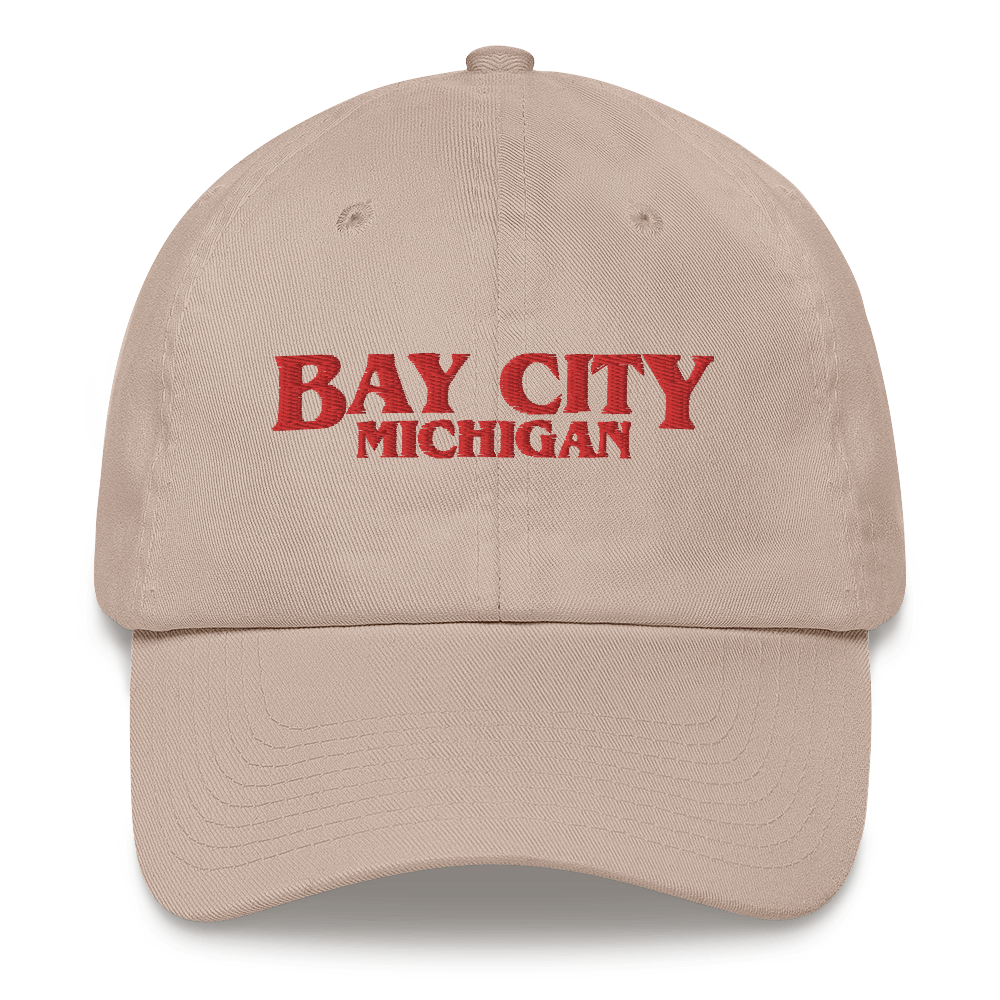 'Bay City Michigan' Dad Hat (1980s Drama Parody)