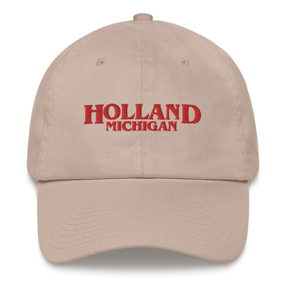 'Holland Michigan' Dad Hat (1980s Drama Parody)