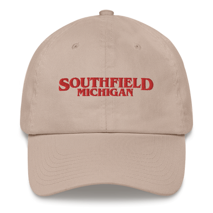 'Southfield Michigan' Dad Hat (1980s Drama Parody)