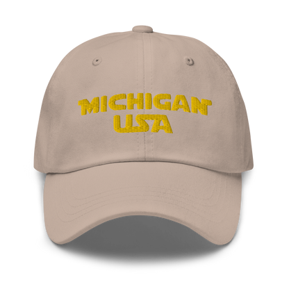 'Michigan USA' Dad Hat (Epic Sci-Fi Parody)