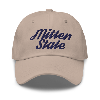 Michigan 'Mitten State' Dad Hat (Script Font)