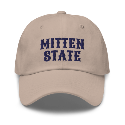 Michigan 'Mitten State' Dad Hat (Western Font)