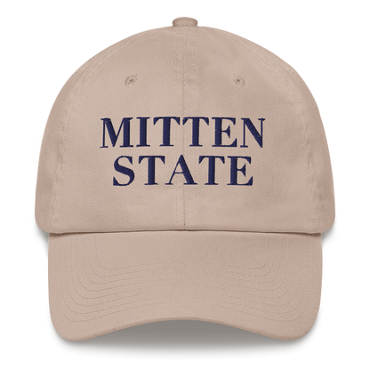 Michigan 'Mitten State' Dad Hat (Didone Font)