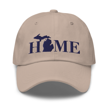 Michigan 'Home' Dad Hat (Didone Font)