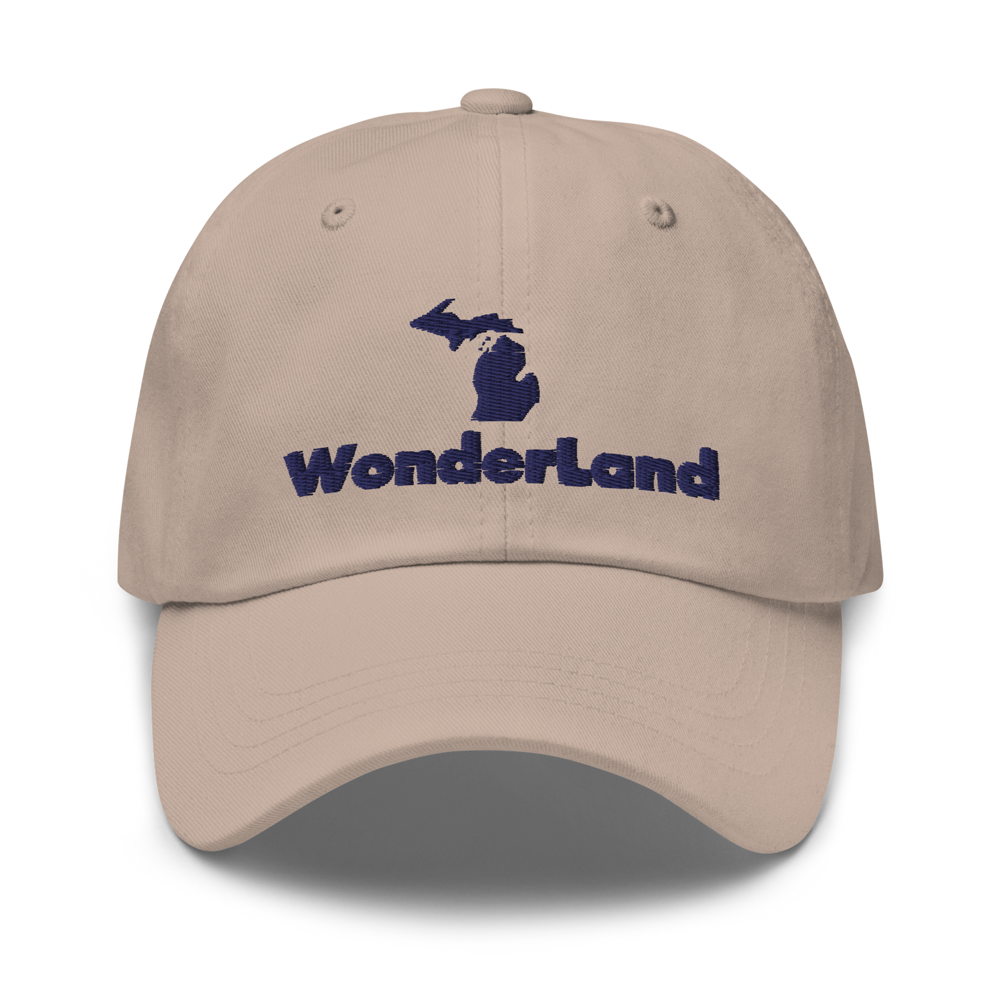 Michigan 'Wonderland' Dad Hat (Geometric Sans Font)