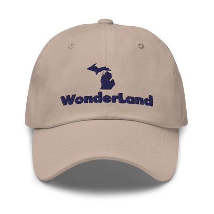 Michigan 'Wonderland' Dad Hat (Geometric Sans Font)