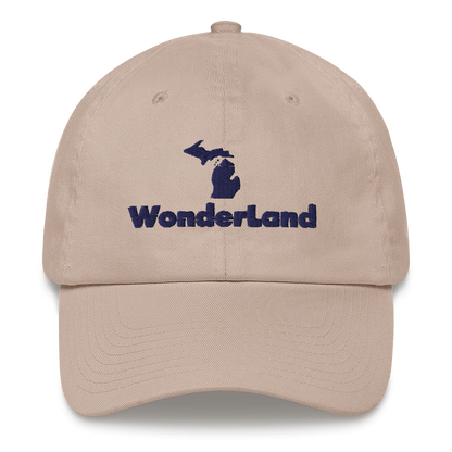 Michigan 'Wonderland' Dad Hat (Geometric Sans Font)