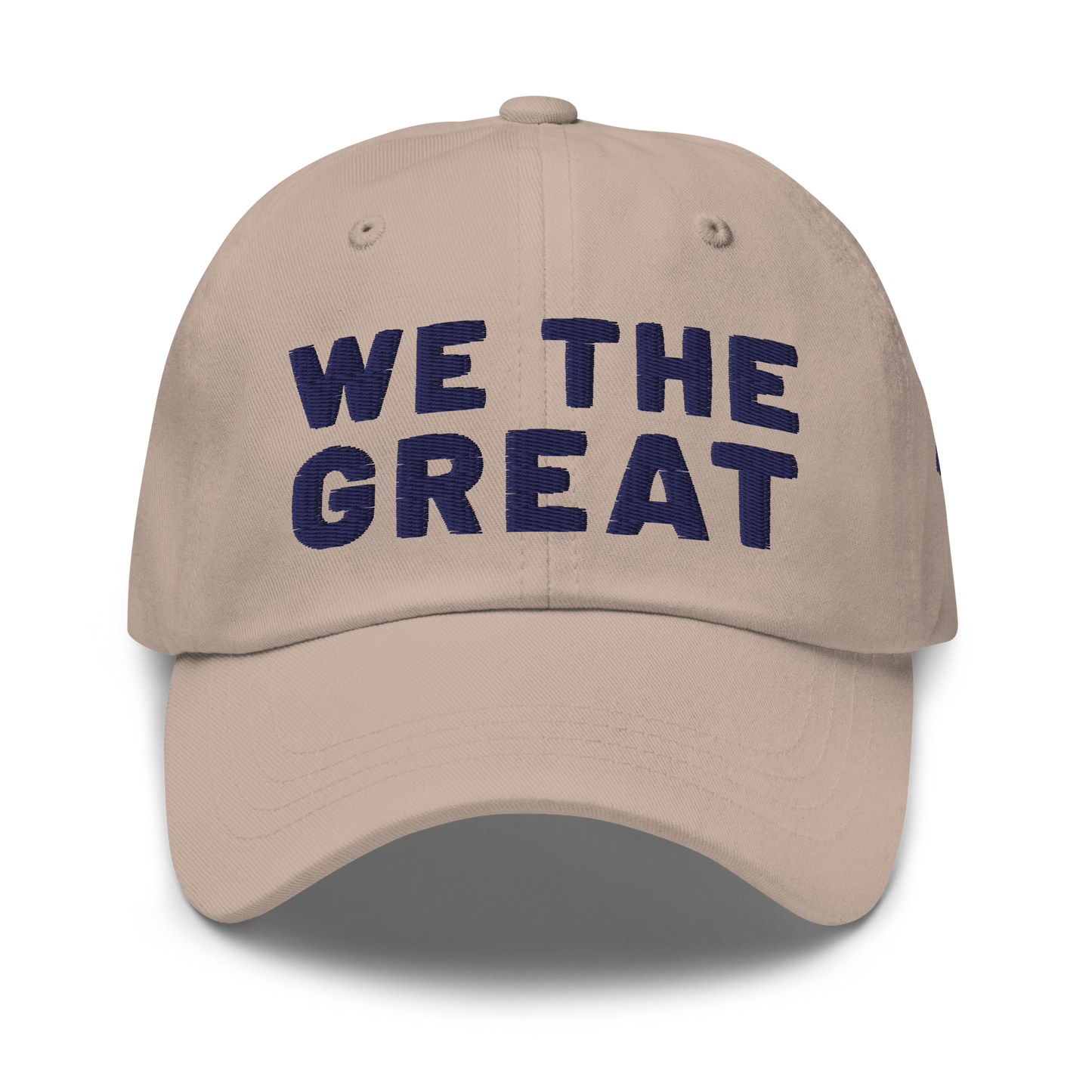 'We The Great' Dad Hat (w/ Great Lakes Side Design)