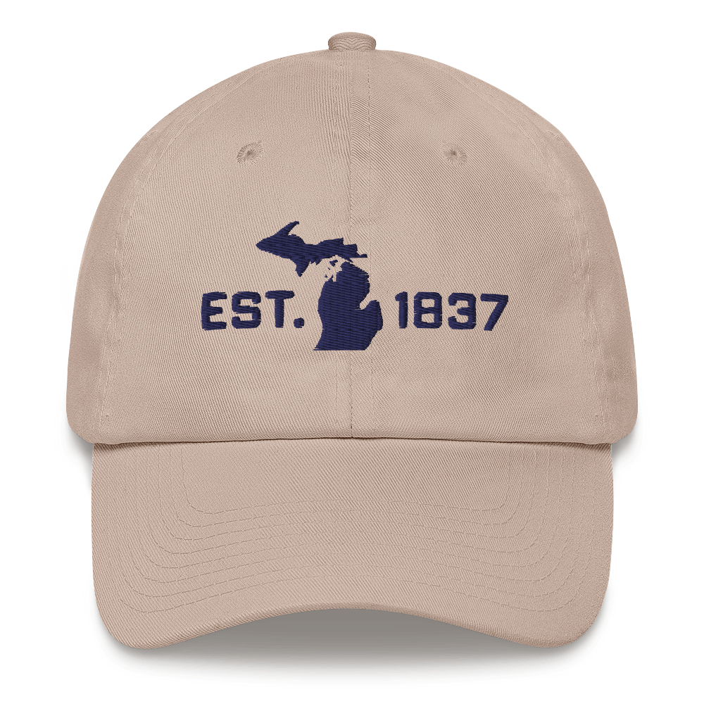 Michigan 'EST 1837' Dad Hat (Athletic Font)