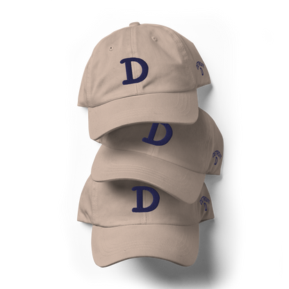 Detroit 'Old French D' Dad Hat (w/ Side Design)