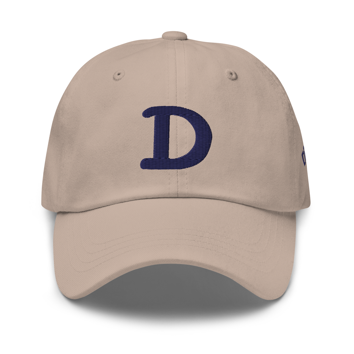 Detroit 'Old French D' Dad Hat (w/ Side Design)