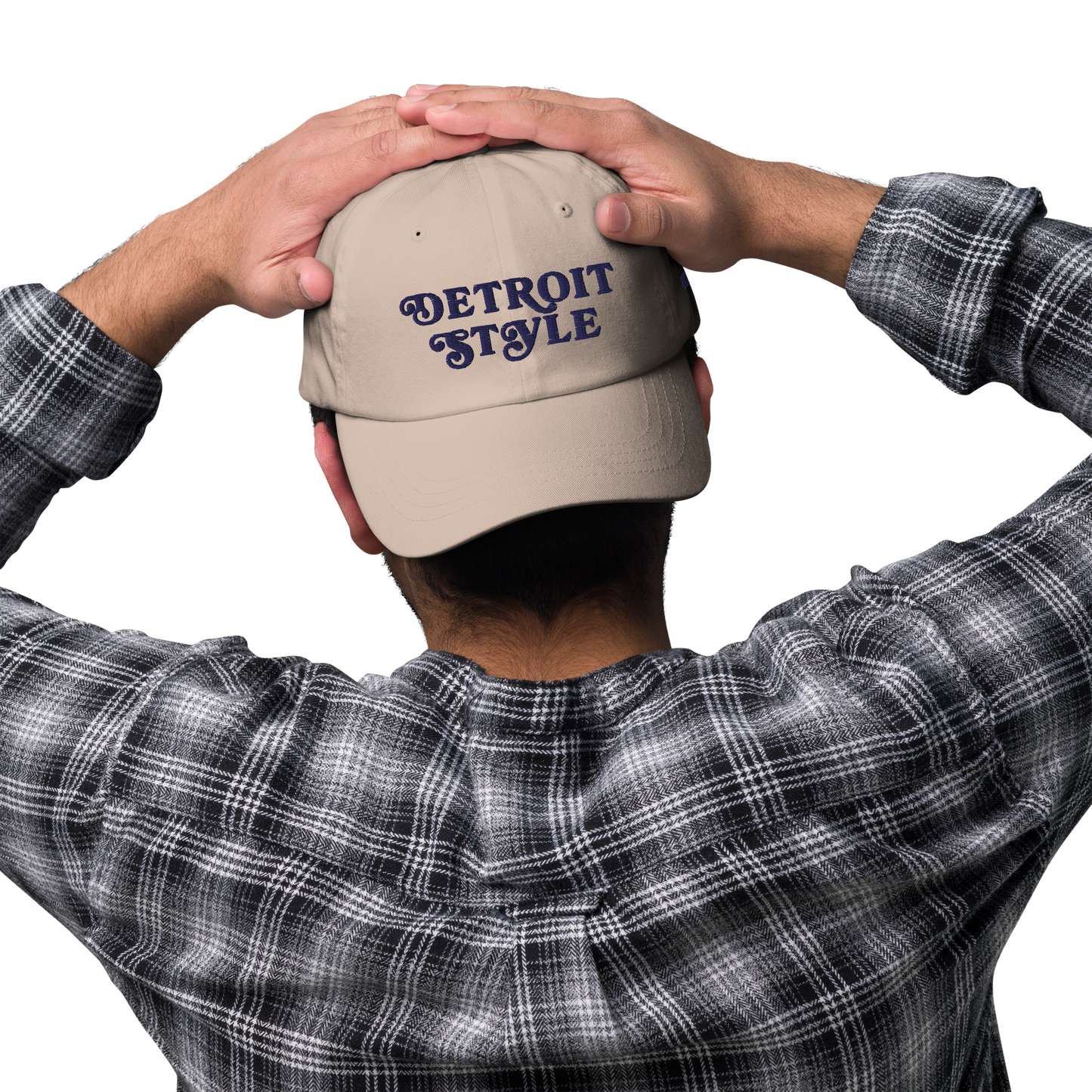 'Detroit Style' Dad Hat (w 'MDCCI' Side Design)