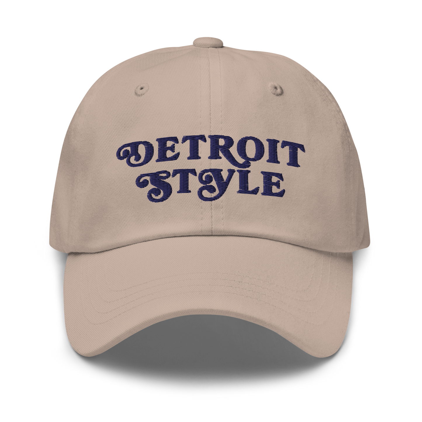 'Detroit Style' Dad Hat (w 'MDCCI' Side Design)