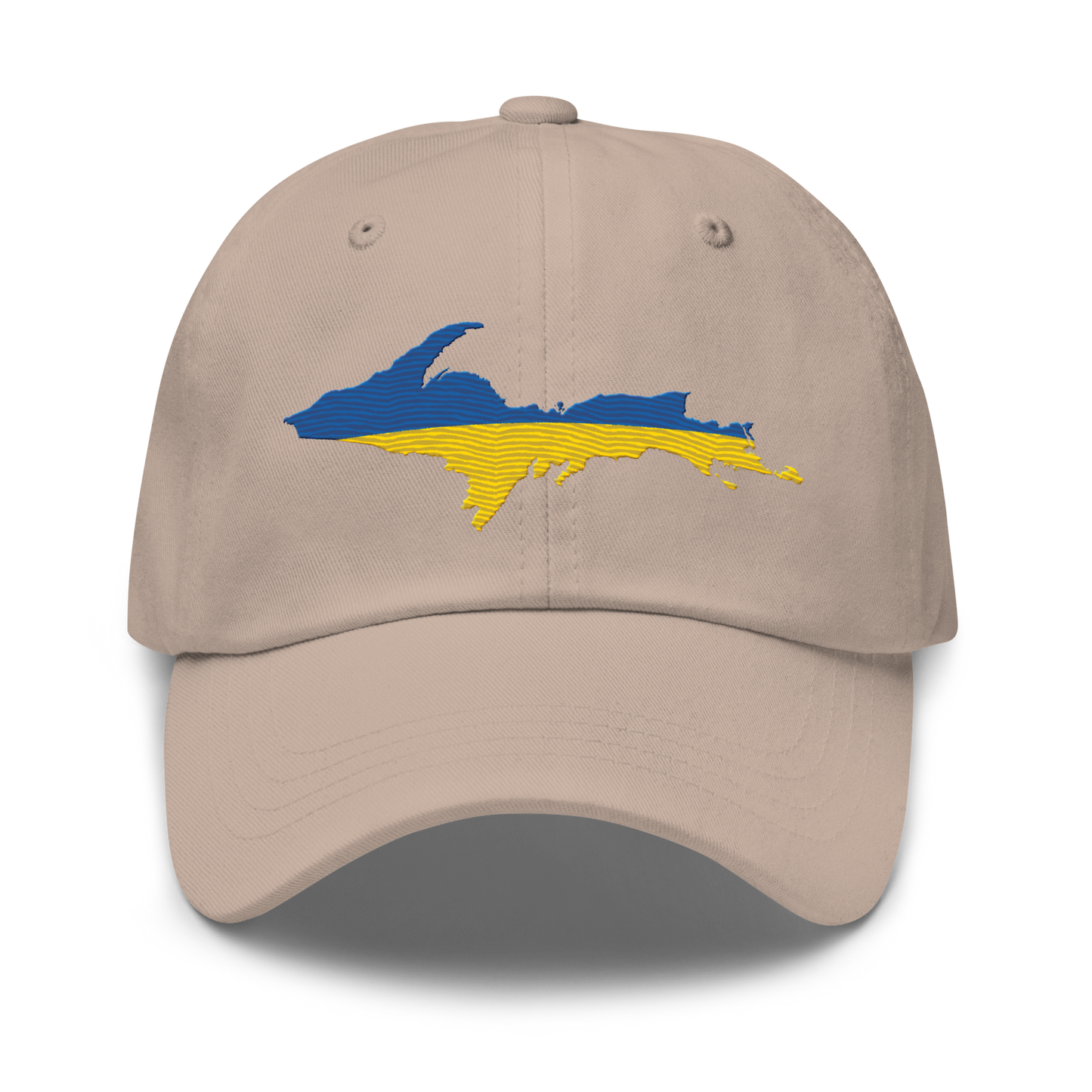 Michigan Upper Peninsula Dad Hat (Ukraine Edition)