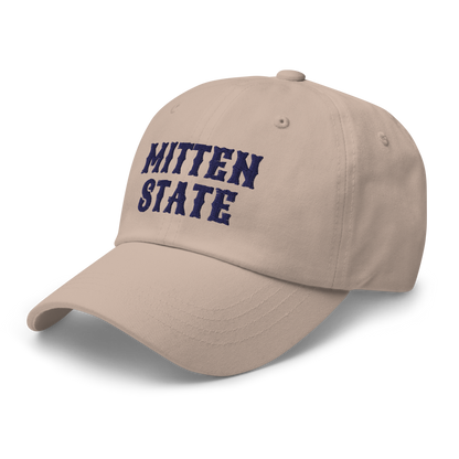 Michigan 'Mitten State' Dad Hat (Western Font)