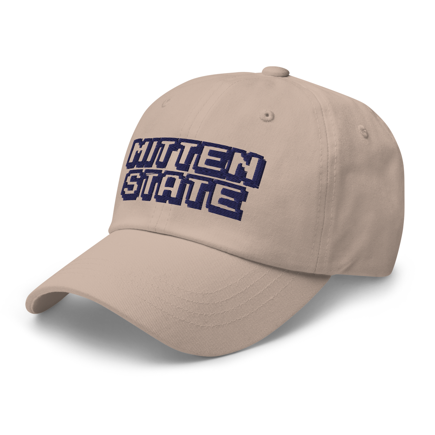 Michigan 'Mitten State' Dad Hat (Arcade Font)