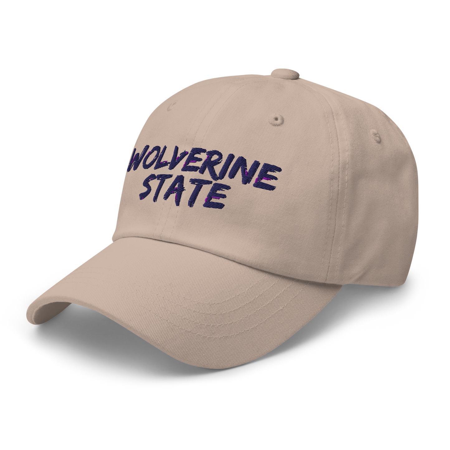 Michigan 'Wolverine State' Dad Hat (Angry Brush Font)