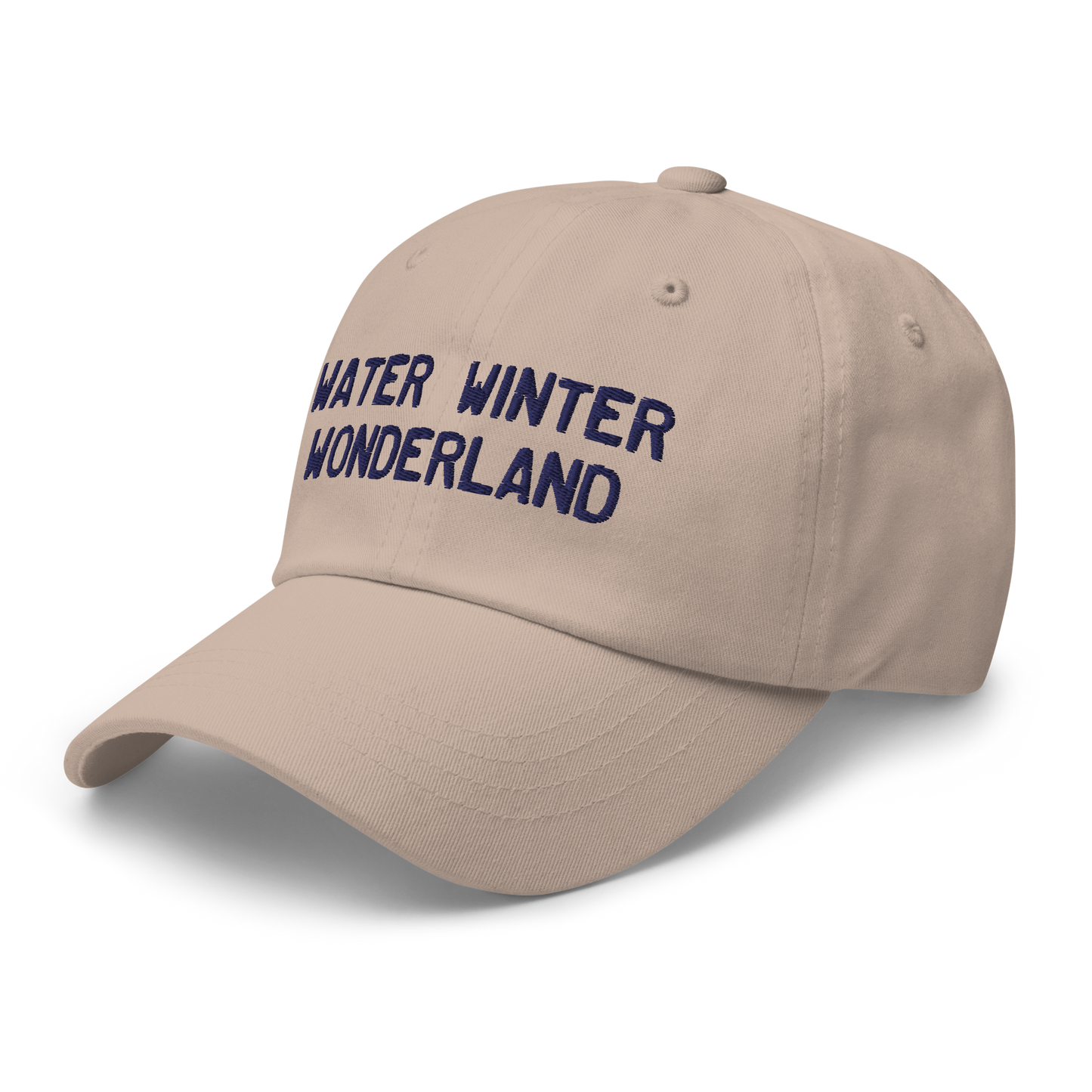 Michigan 'Water Winter Wonderland' Dad Hat (Licence Plate Font)