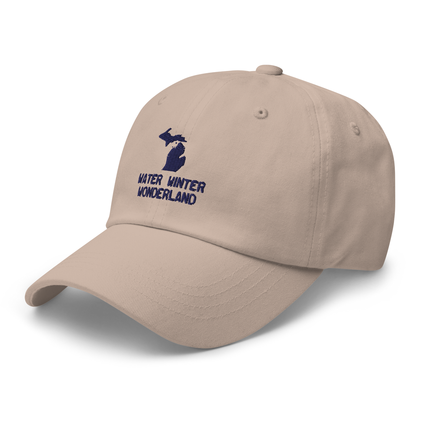 'Water Winter Wonderland' Dad Hat (w/ Michigan Outline)