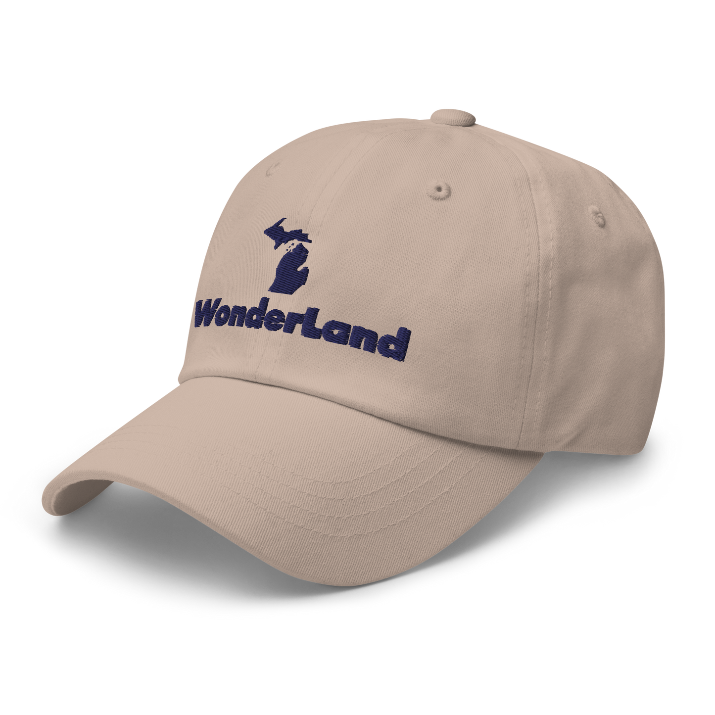 Michigan 'Wonderland' Dad Hat (Geometric Sans Font)