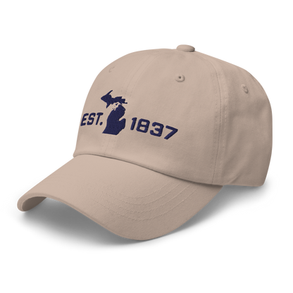 Michigan 'EST 1837' Dad Hat (Athletic Font)